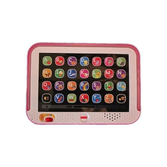 Fisher-Price Laugh & Learn Smart Stages Tablet with 3x AAA Batteries Included - Picture 1 of 5